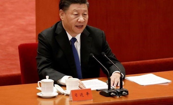 Президент Китая обещает "воссоединение" с Тайванем, но не упоминает о применении силы