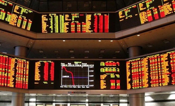 Бразильские индексы закрываются с понижением; Bovespa падает на 0,29%.