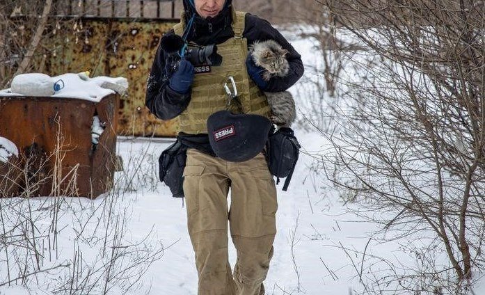 Украинский фотограф и сотрудник агентства Рейтер Максим Левин погиб во время освещения войны